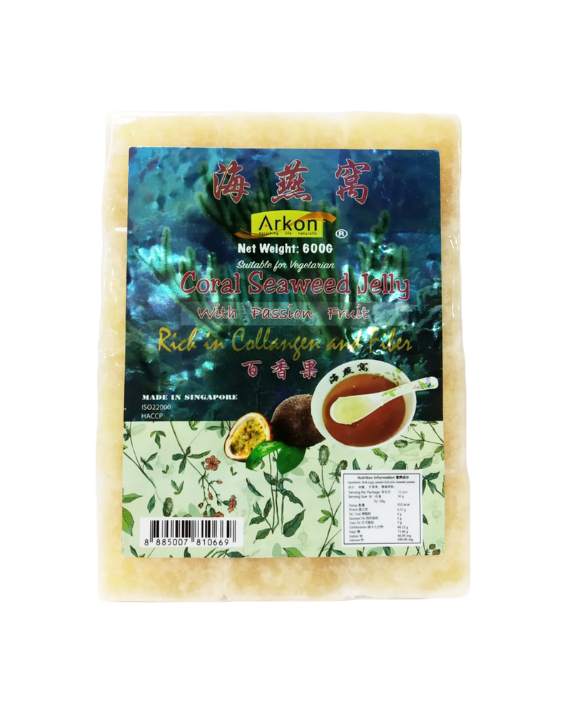 Arkon Coral Seaweed Jelly (Passion Fruit) - 海燕窝 (百香果)